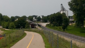 Urbana Depot, Urbana, Ohio, on the Simon Kenton Trail