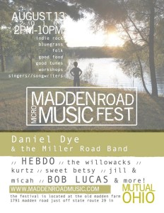 Madden Road Music Fest poster 2016